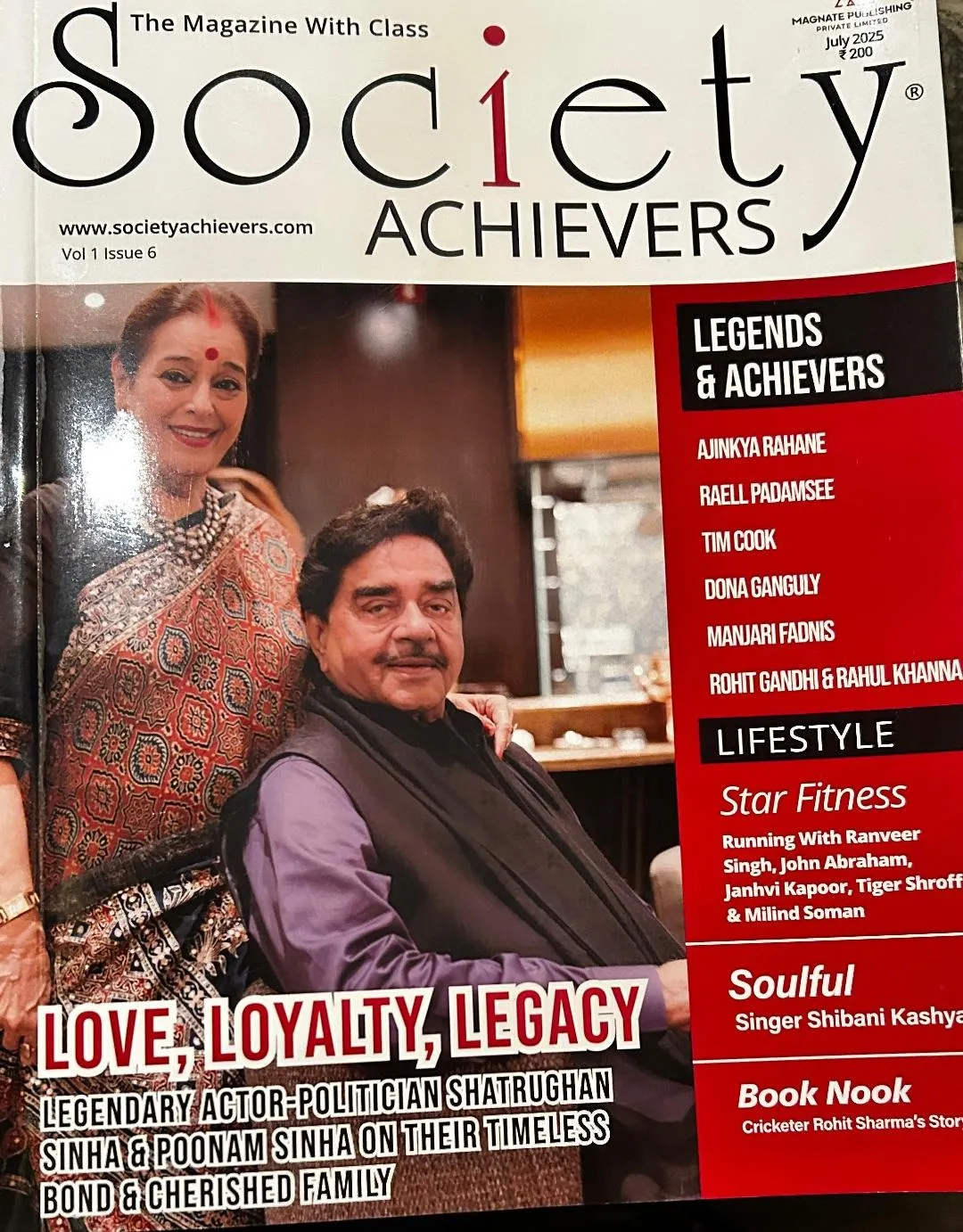 Society Achievers magazine