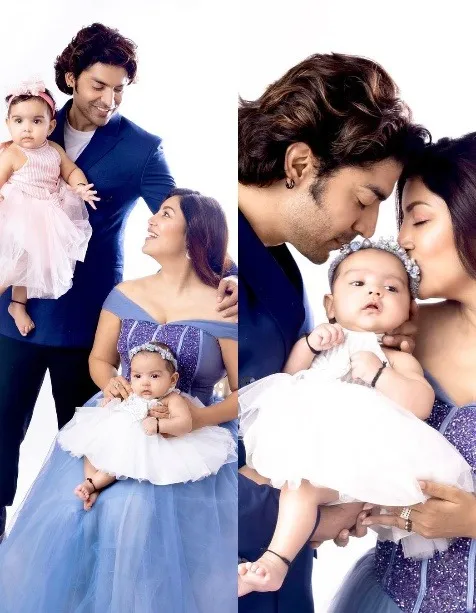 Debina-Bonnerjee-and-Gurmeet-Choudhary-reveal-daughter-Divisha-face