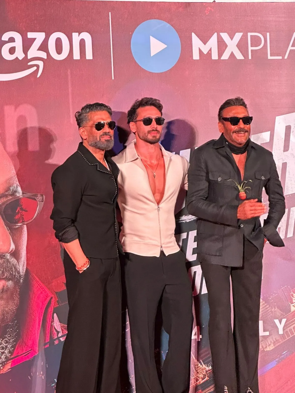 Suniel Shetty, Jackie Shroff, Tiger Shroff