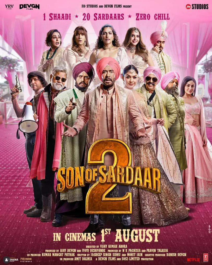 SonOfSardaar2 in cinemas from 1st August.