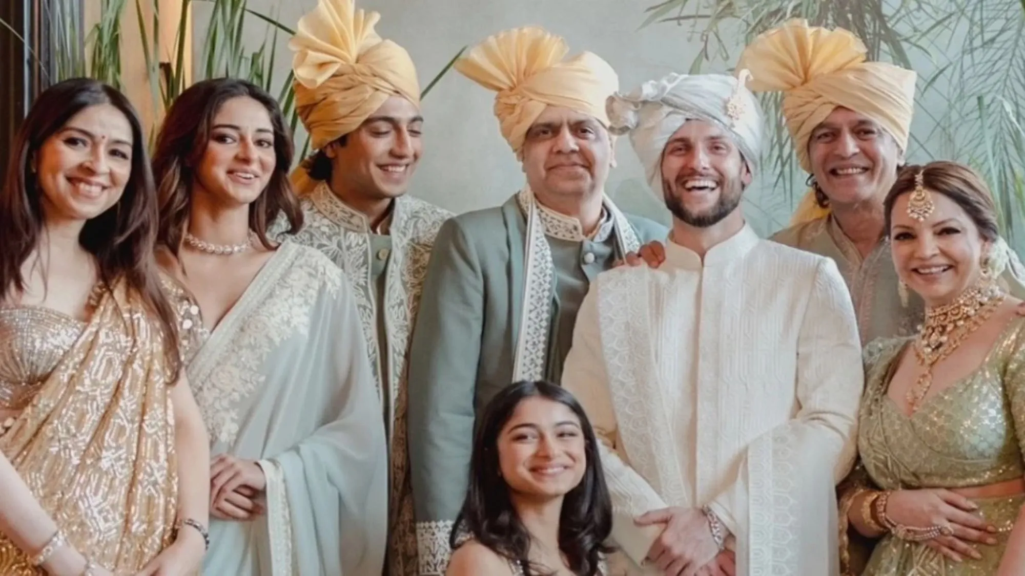 Ahaan Panday family