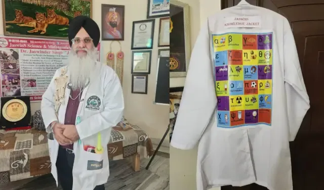 Dr. Jaswinder Singh Tanvi the Great standing