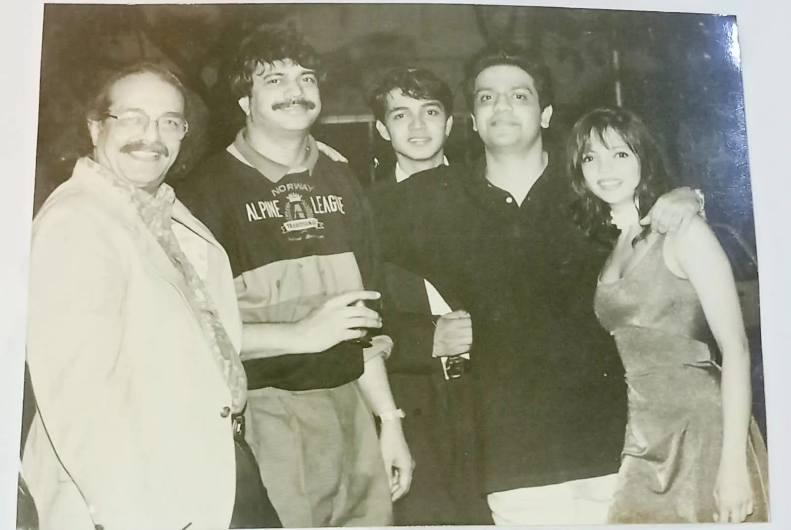 Dr Sharad Panday, Chaitanya P, Baba, Chikki Panday and Deanne Panday