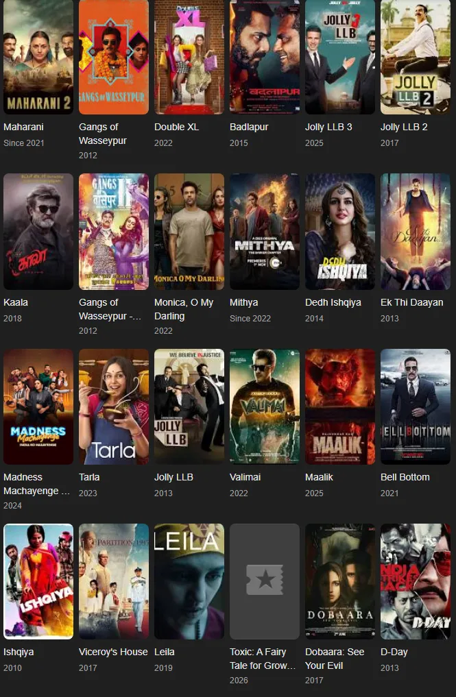 huma qureshi movies and tv shows (1)