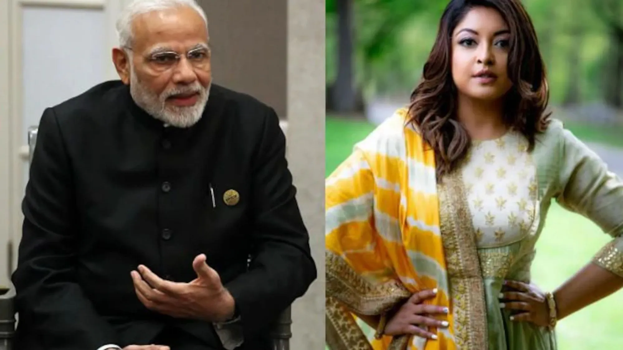 Tanushree Dutta and pm modi