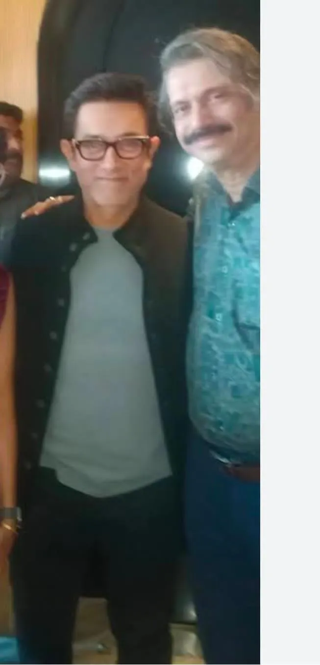Aamir Khan with Chaitanya Padukone
