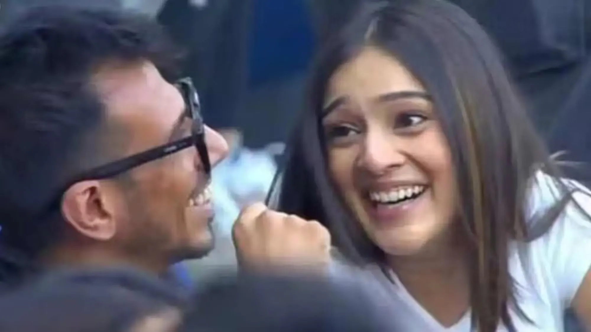Yuzvendra Chahal and  RJ Mahvash