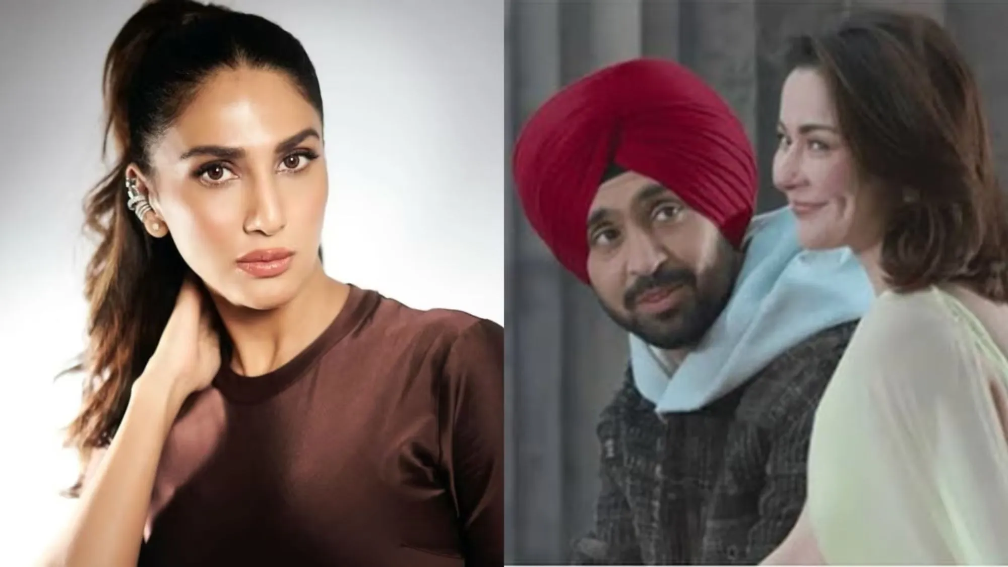 Vaani Kapoor and Diljit Dosanjh