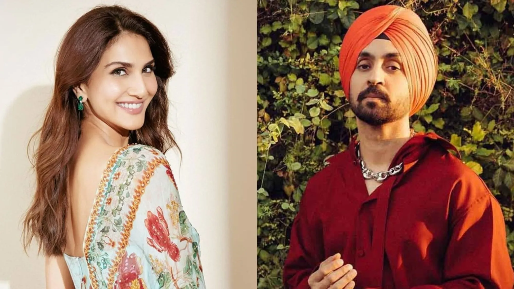 Vaani Kapoor and Diljit Dosanjh