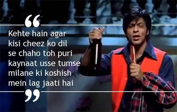 om shanti om iconic dialogs