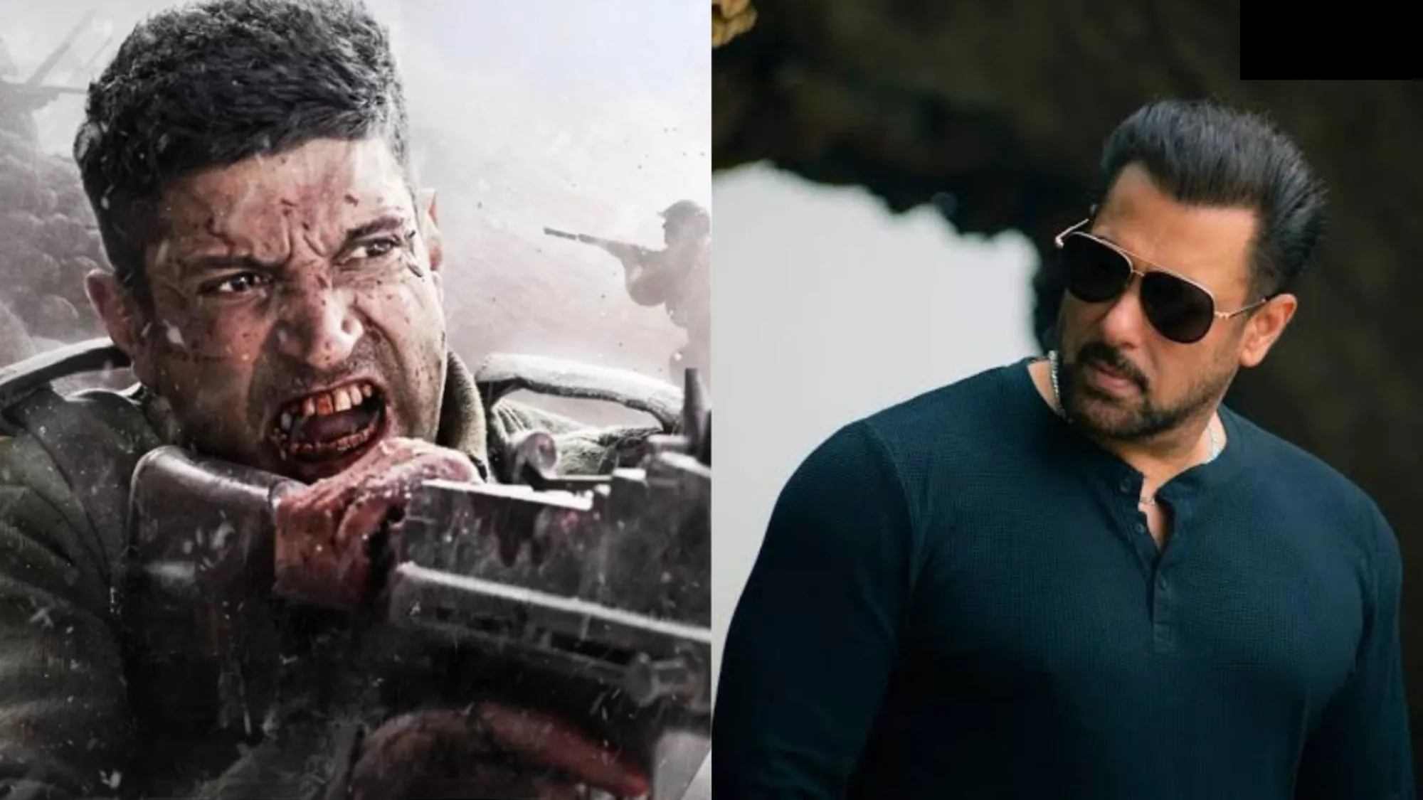 Farhan Akhtar and Salman Khan