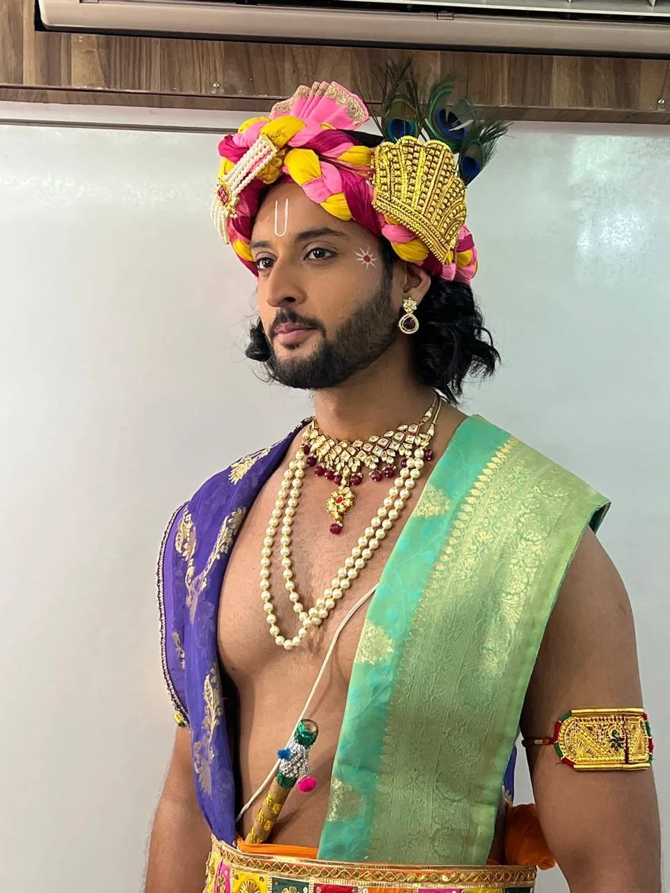 Shagun Pandey on Krishna Look in Saru Felt Goosebumps Seeing Myself as Lord (2)