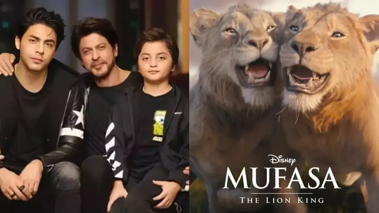 Aryan Khan gave voice to Simba in The Lion King