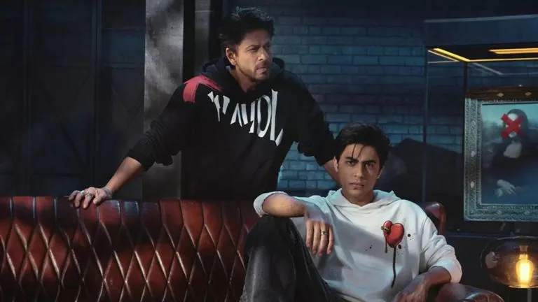 Aryan Khan shared his experience of working with his father