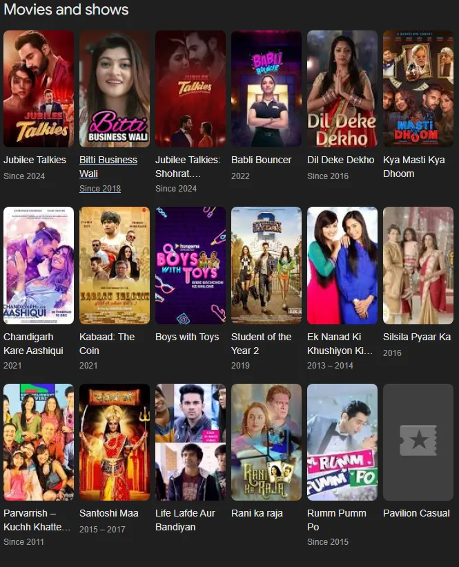 abhishek bajaj movies and tv shows