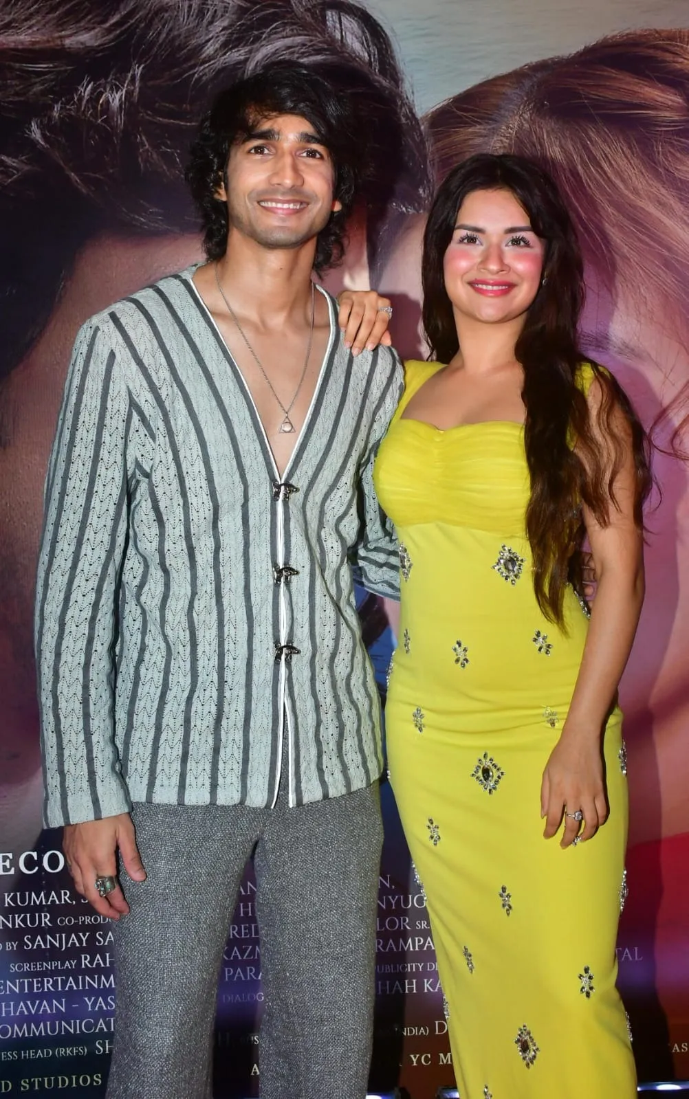 Avneet Kaur with Shantanu Maheshwari