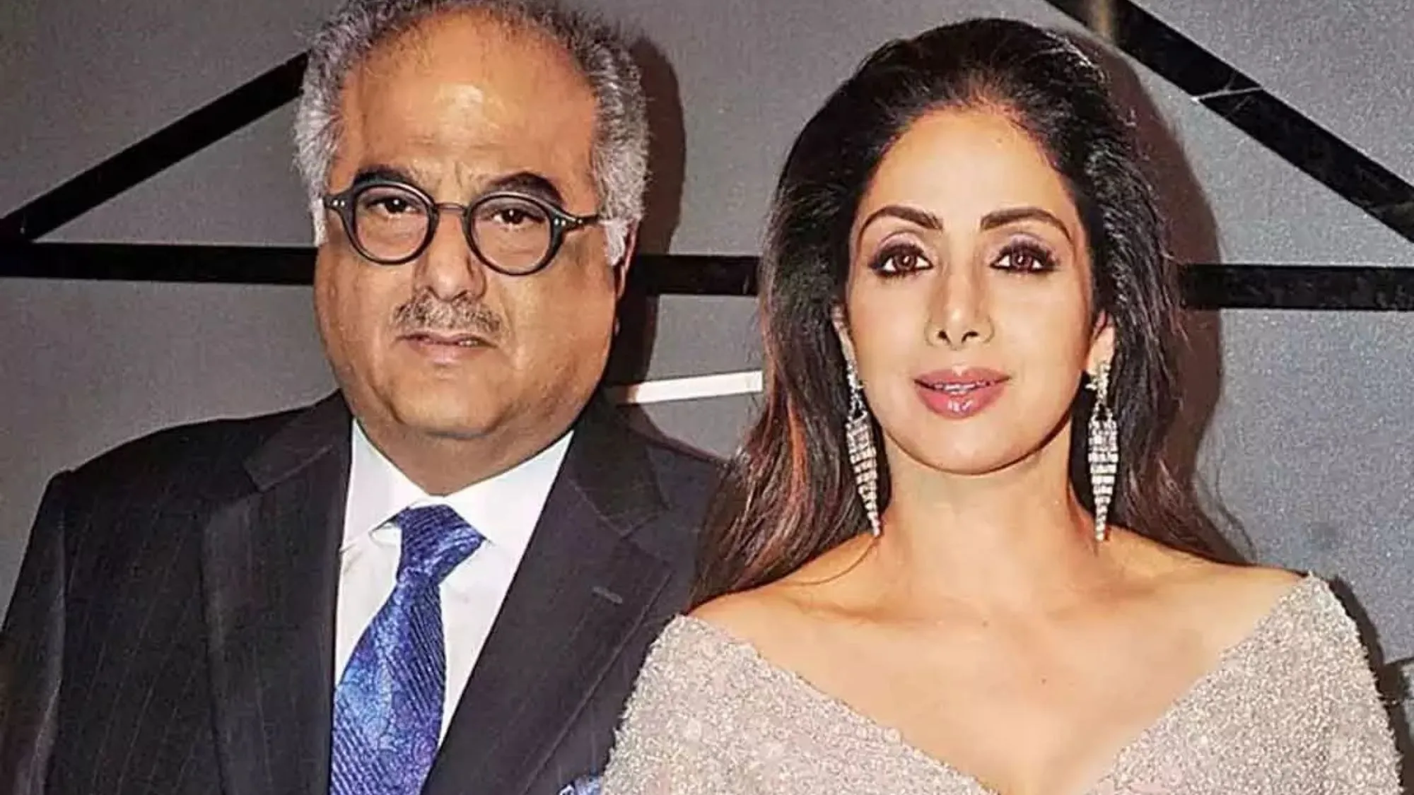 Boney Kapoor and Sridevi