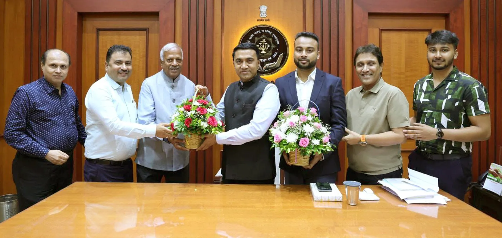 Dr Pramod Sawant with Dr. Biswajit Mondal
