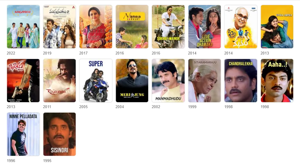 nagarjuna akkineni films