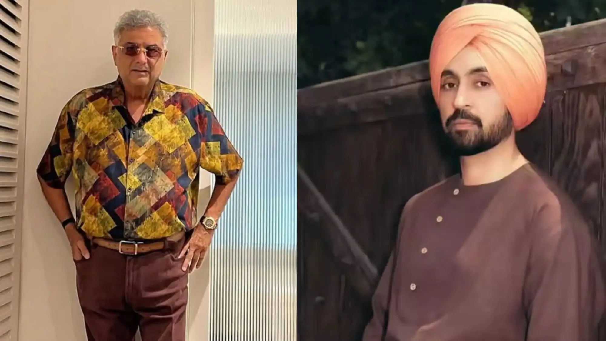 Boney Kapoor and Diljit Dosanjh