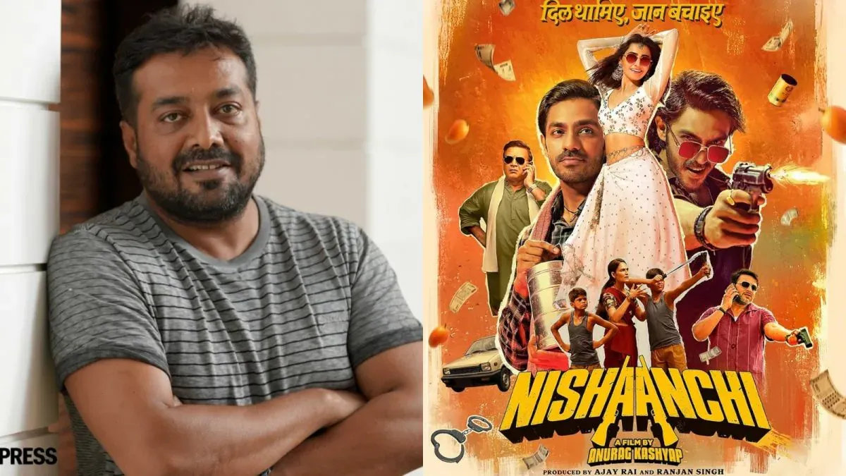 Anurag Kashyap director and co-writer of Nishaanchi