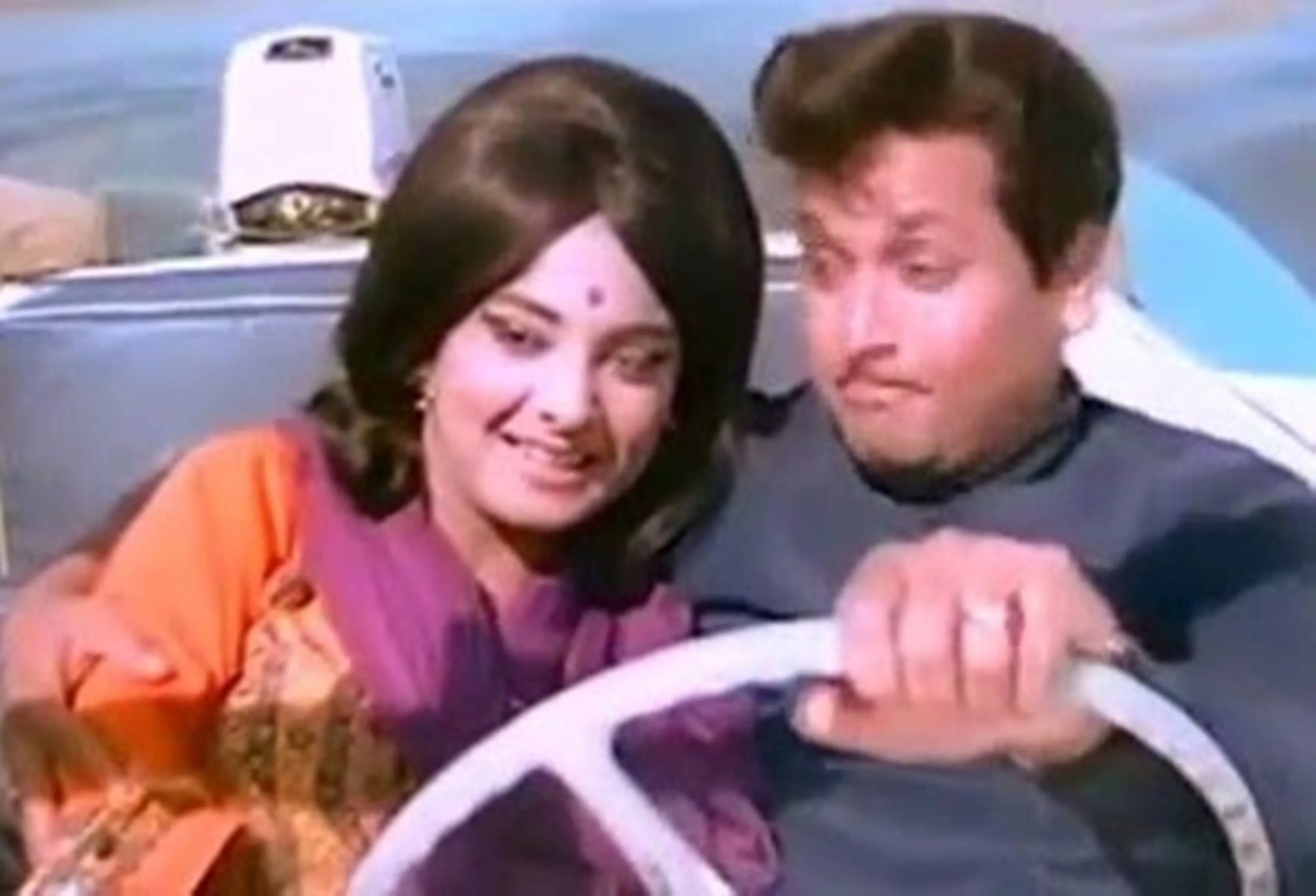 Biswajeet-Rekha in Mehmaan movie