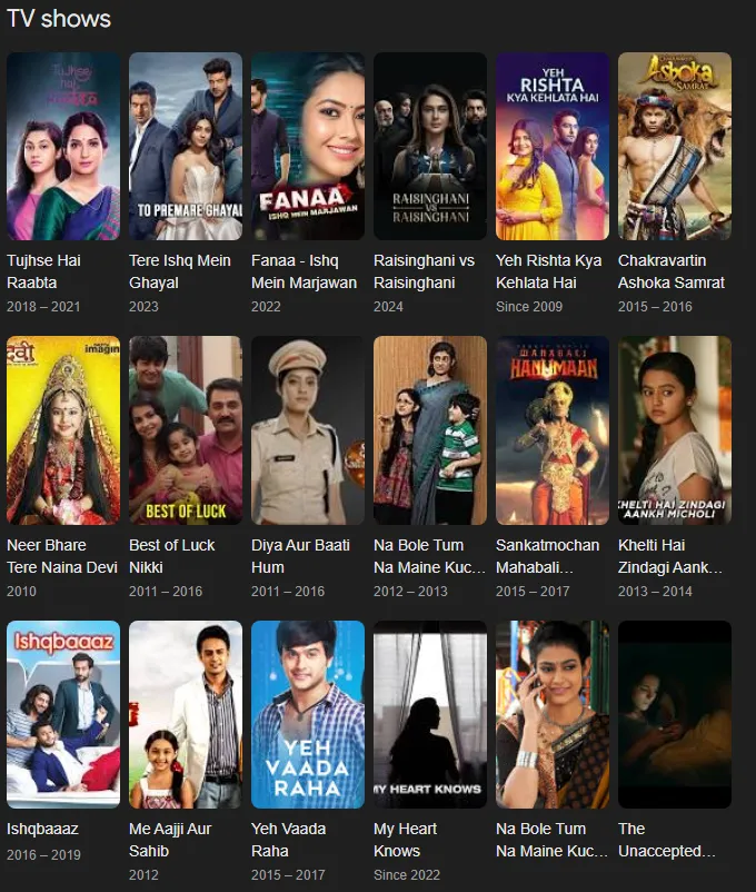 tv shows with reem shaikh