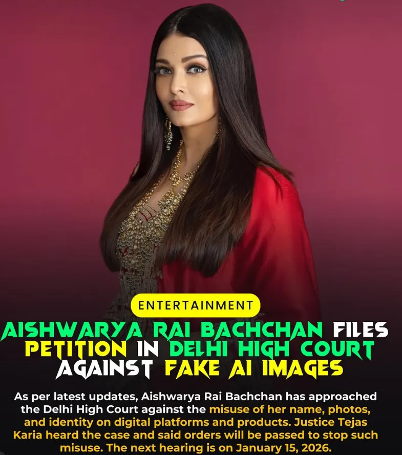 Aishwarya Rai Bachchan has approached the Delhi High Court