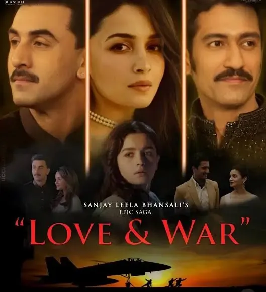 Bollywood epic romance drama Love and War
