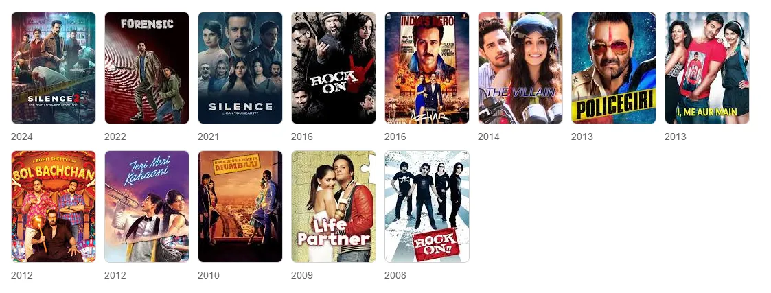 prachi desai movies