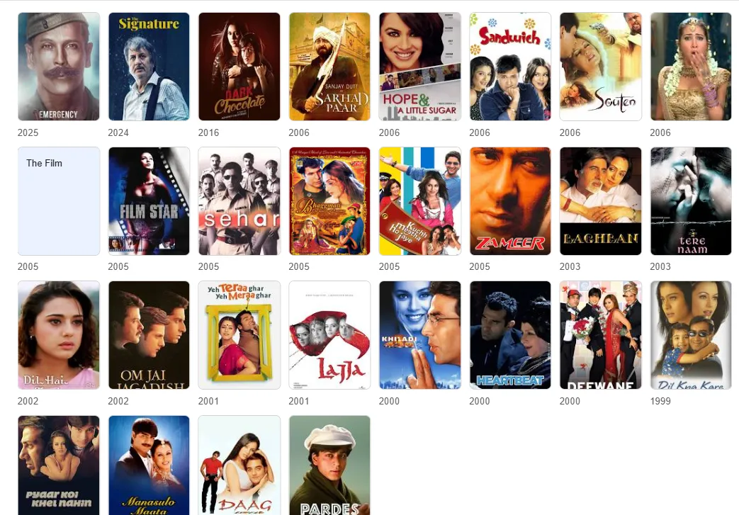 mahima chaudhry films