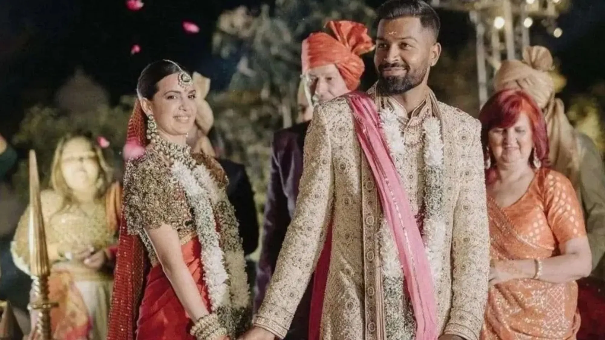 Natasa Stankovic And Hardik Pandya Wedding