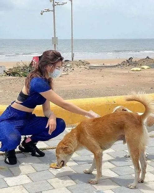 Urvashi Rautela new family member Kylie Rautela