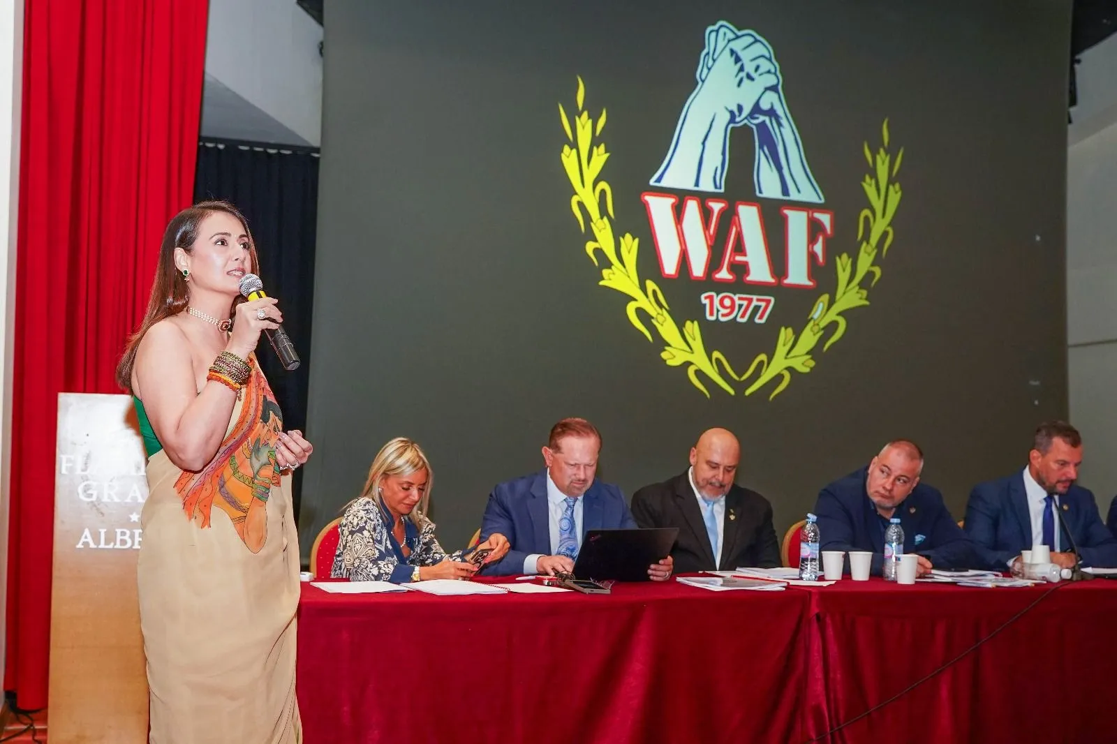 Preeti Jhangiani leads India armwrestling team