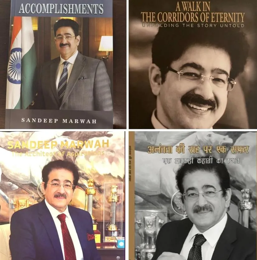 This achievement of Dr Sandeep Marwah is a unique contribution to the field of literature art education and global culture
