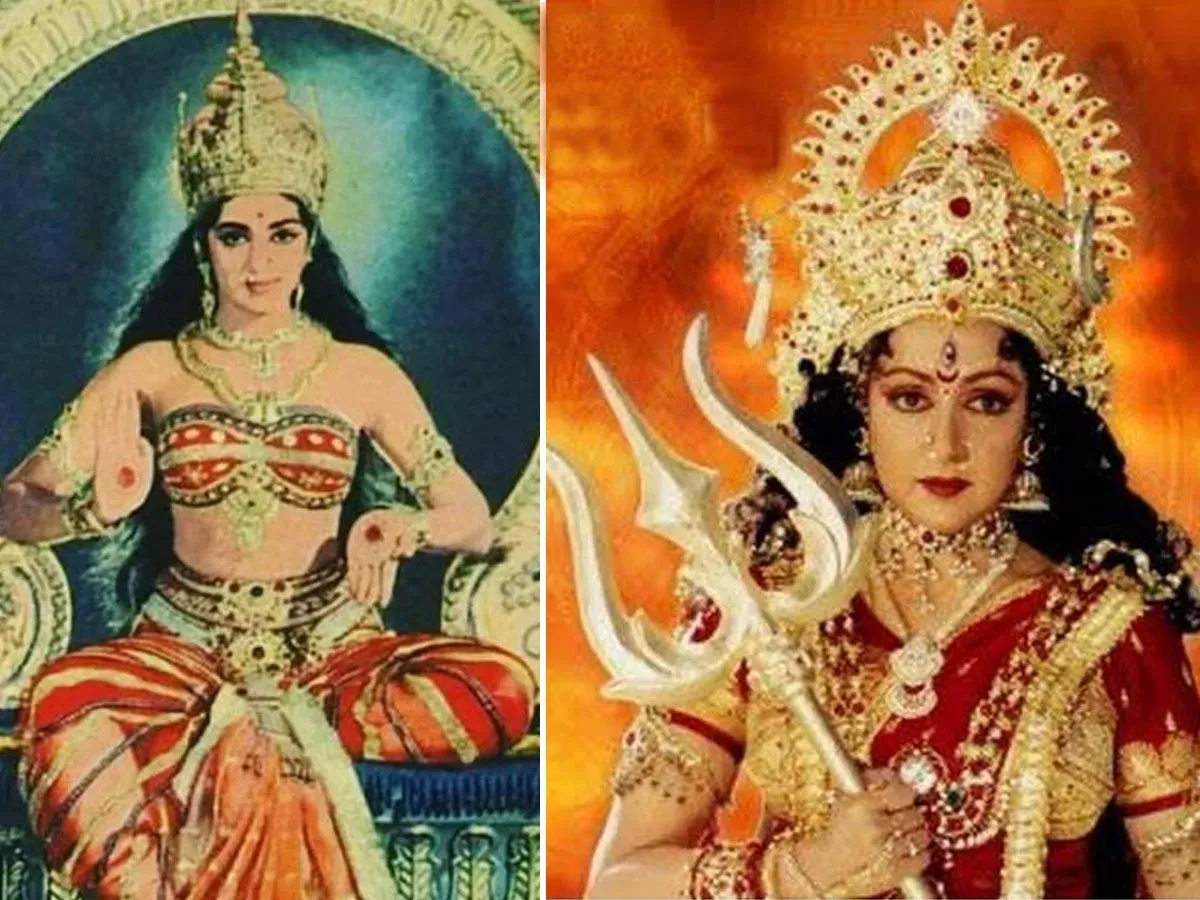hema malini as goddess