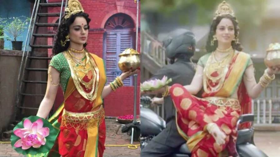 Kangana Ranaut as goddess