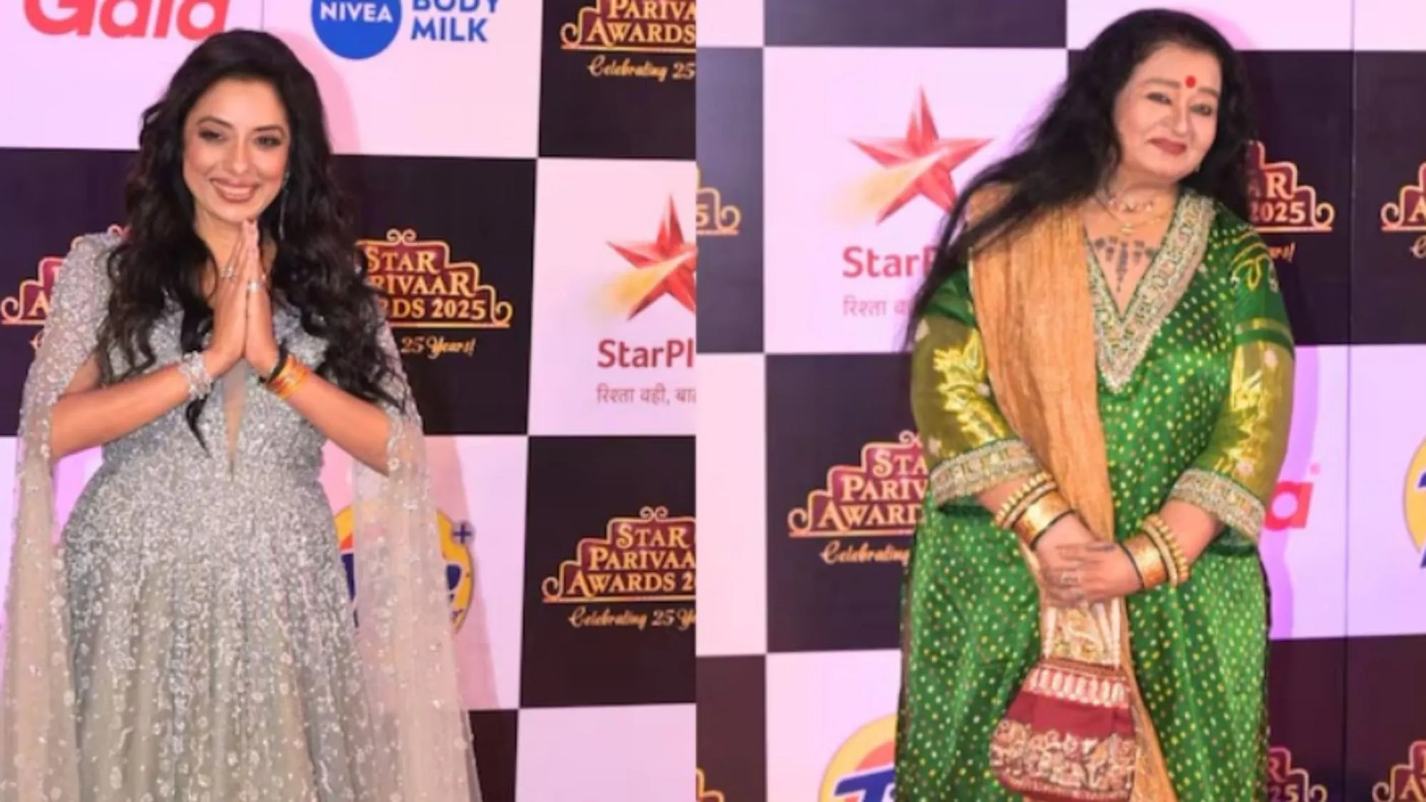 Rupali Ganguly and Apara Kochhar