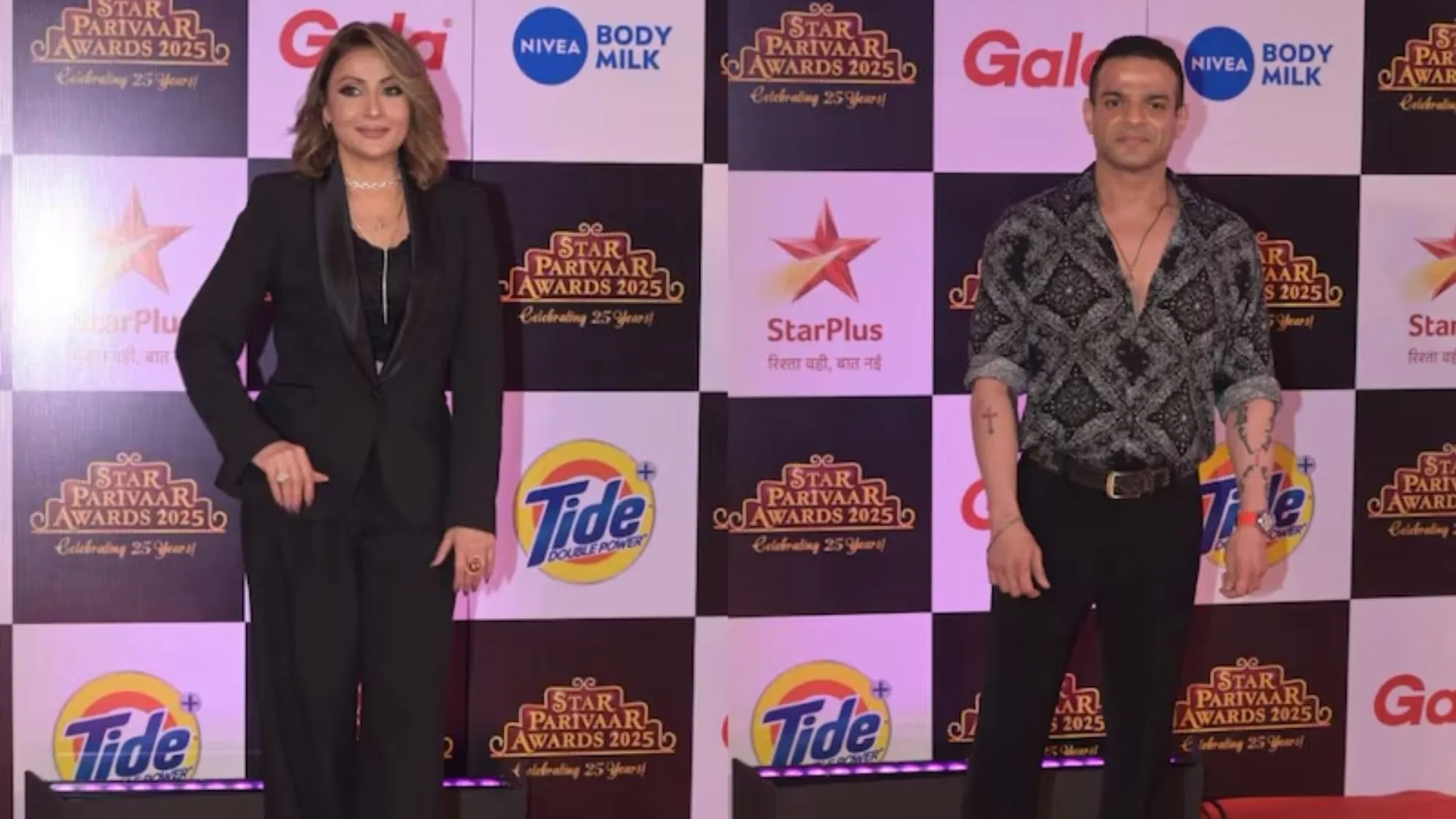 Urvashi Dholakia and Karan Patel