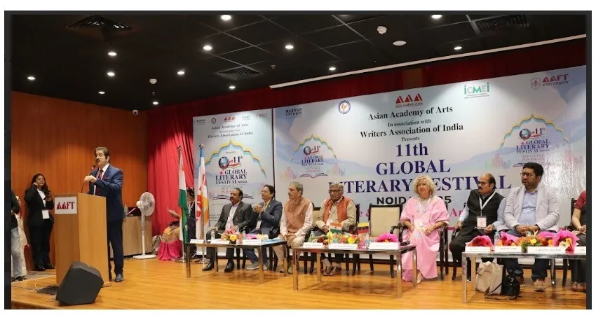 A grand display of literature art and culture on the second day of the 11th Global Literary Festival Noida 2025 (1)