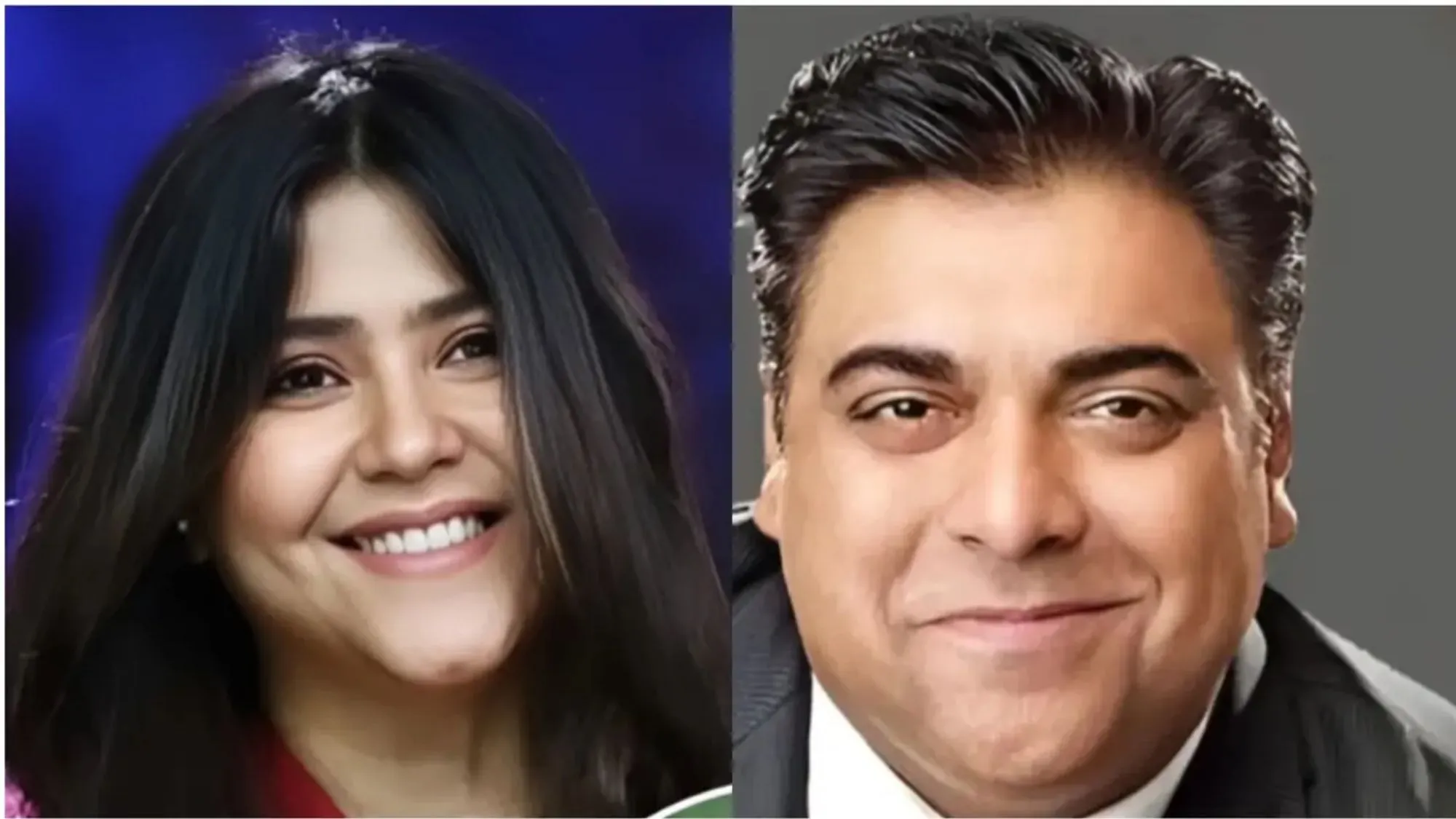 Ekta Kapoor and ram Kapoor