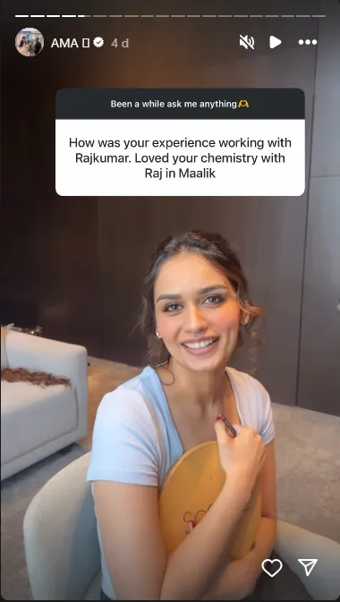 Answers to fan questions by Manushi Chhillar