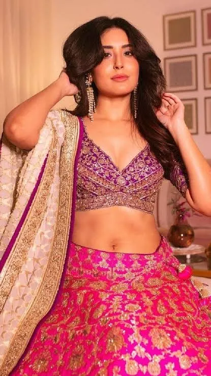 Kritika Kamra Navratri Pink Fashion