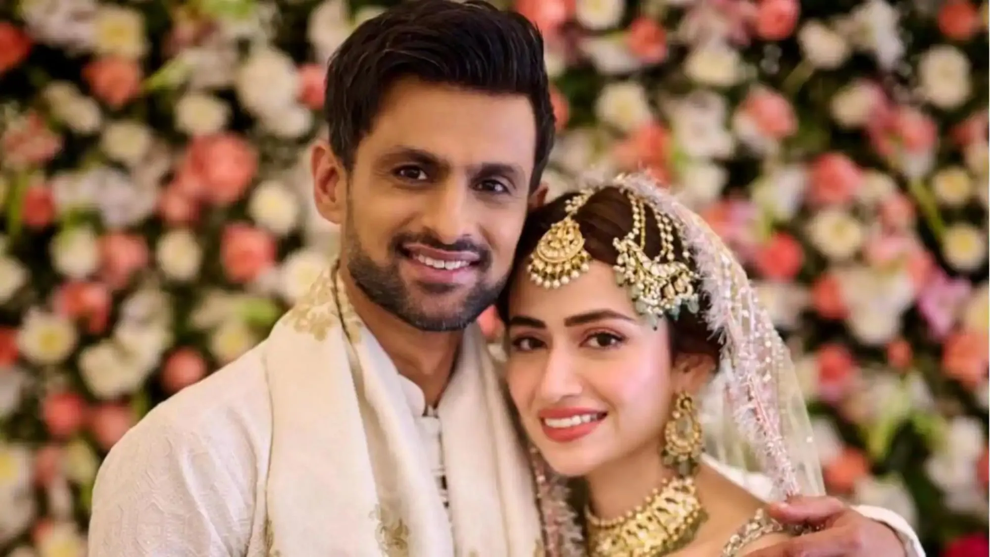 Shoaib Malik and sana javed