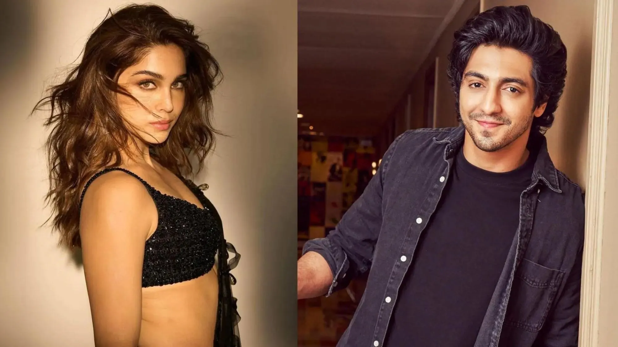 Ahaan Panday and Sharvari Wagh