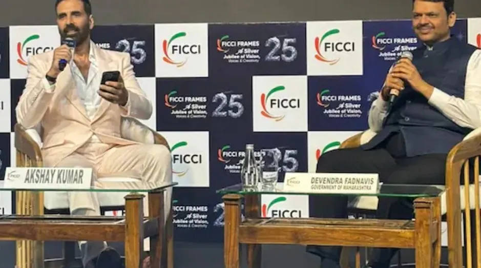 Akshay Kumar and Devendra Fadnavis