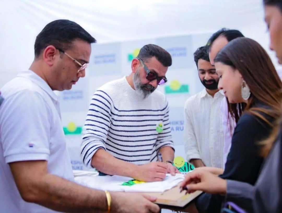 Bobby Deol charity event with kids