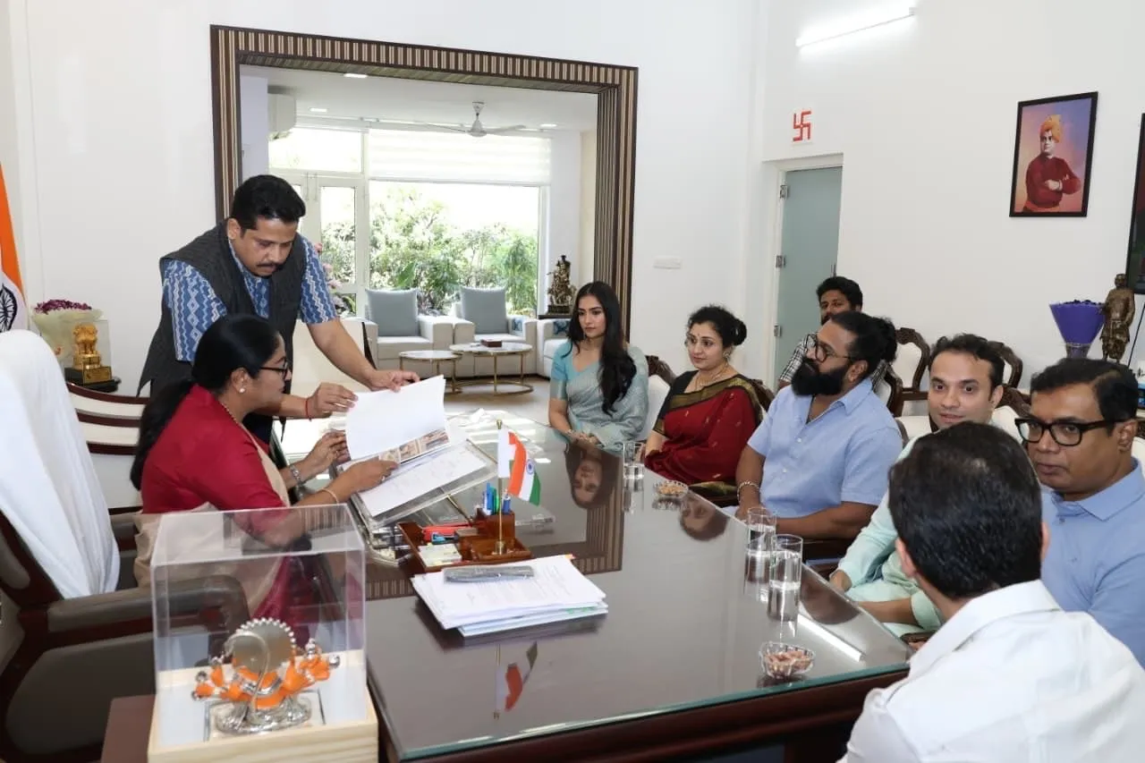 Kantara Chapter 1 cast meeting Delhi CM