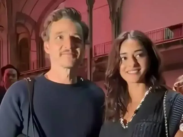 Ananya Panday Pedro Pascal Paris Fashion Week 2025