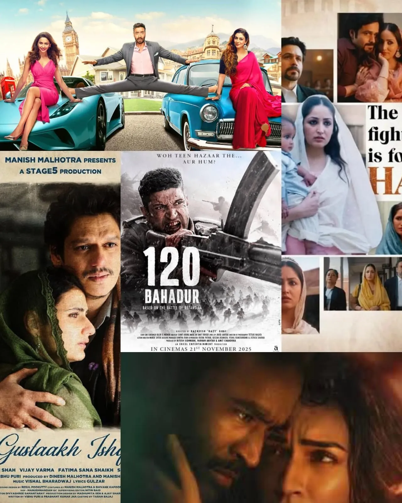 November 2025 Bollywood Movies